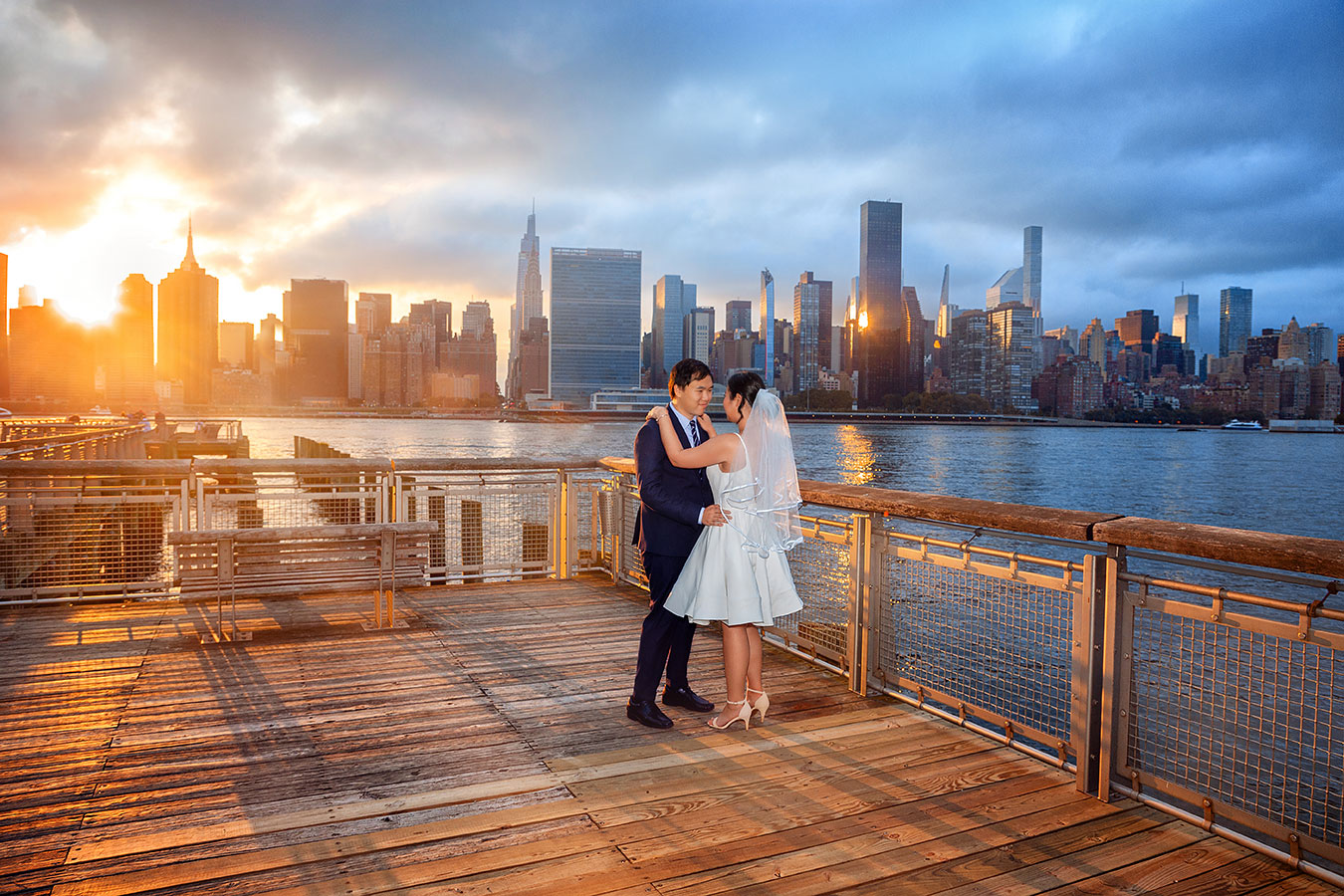 Photo Studio 308 Wedding Photographer nyc Skyline Manhattan