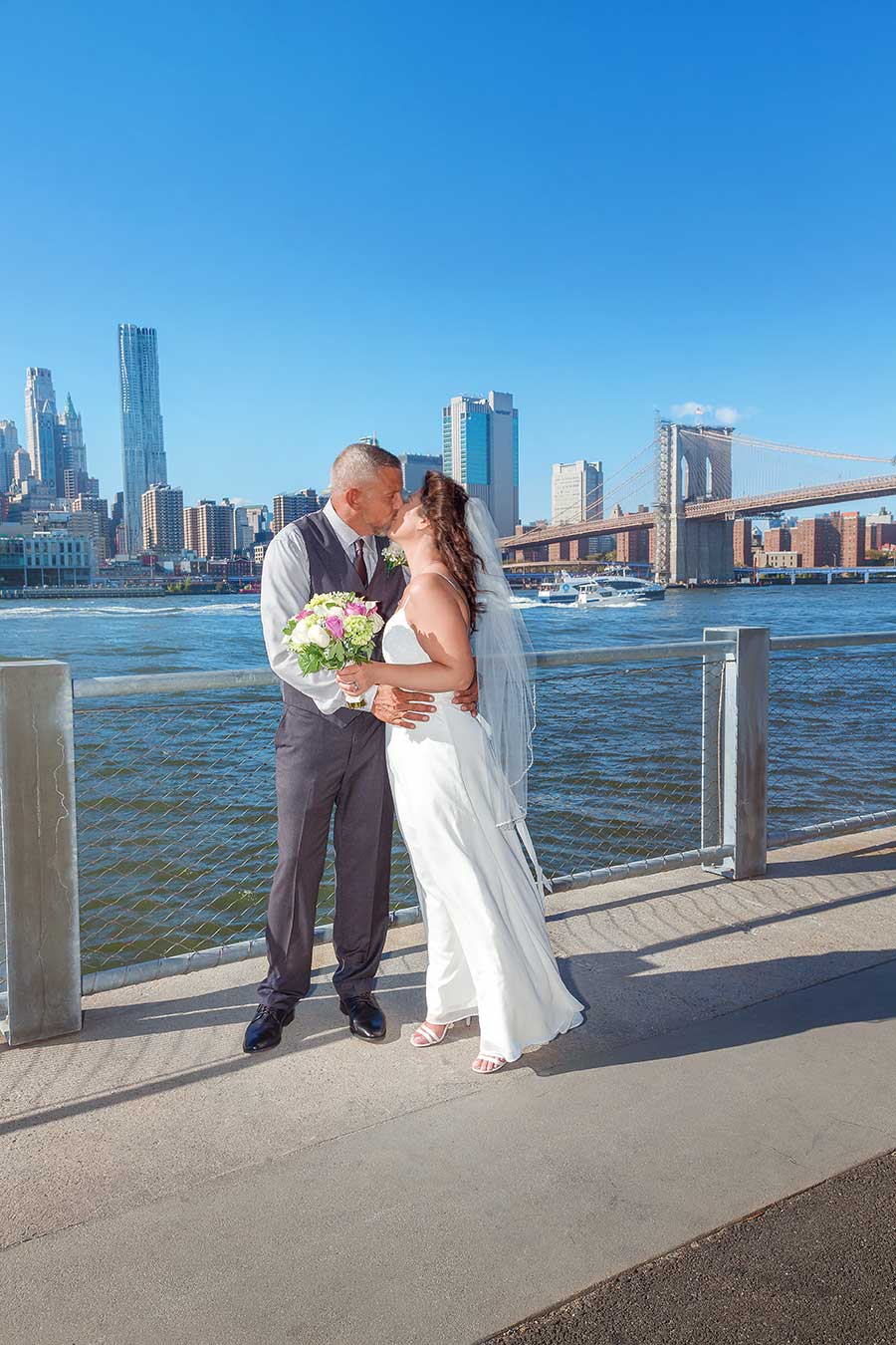 Photo Studio 308 Wedding Photography Brooklyn Bridge Promenade