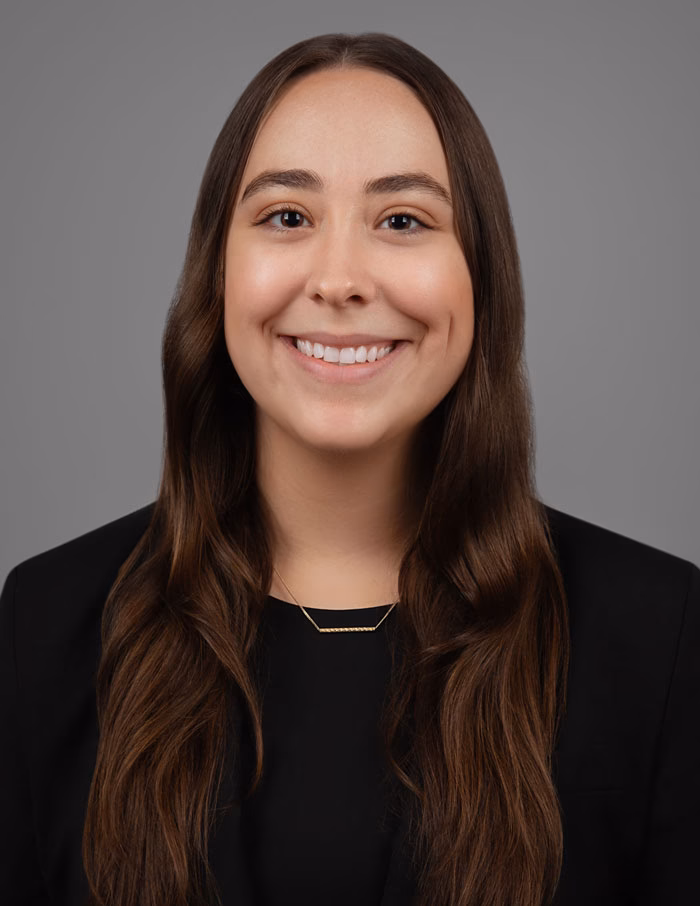 Executive woman headshot in studio environment