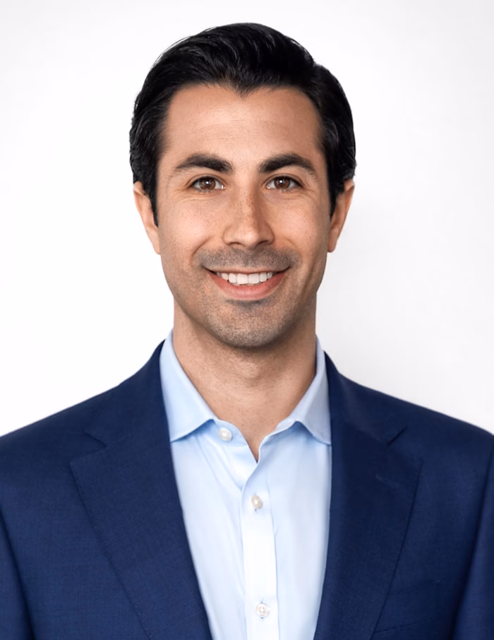 Headshot with subtle background texture