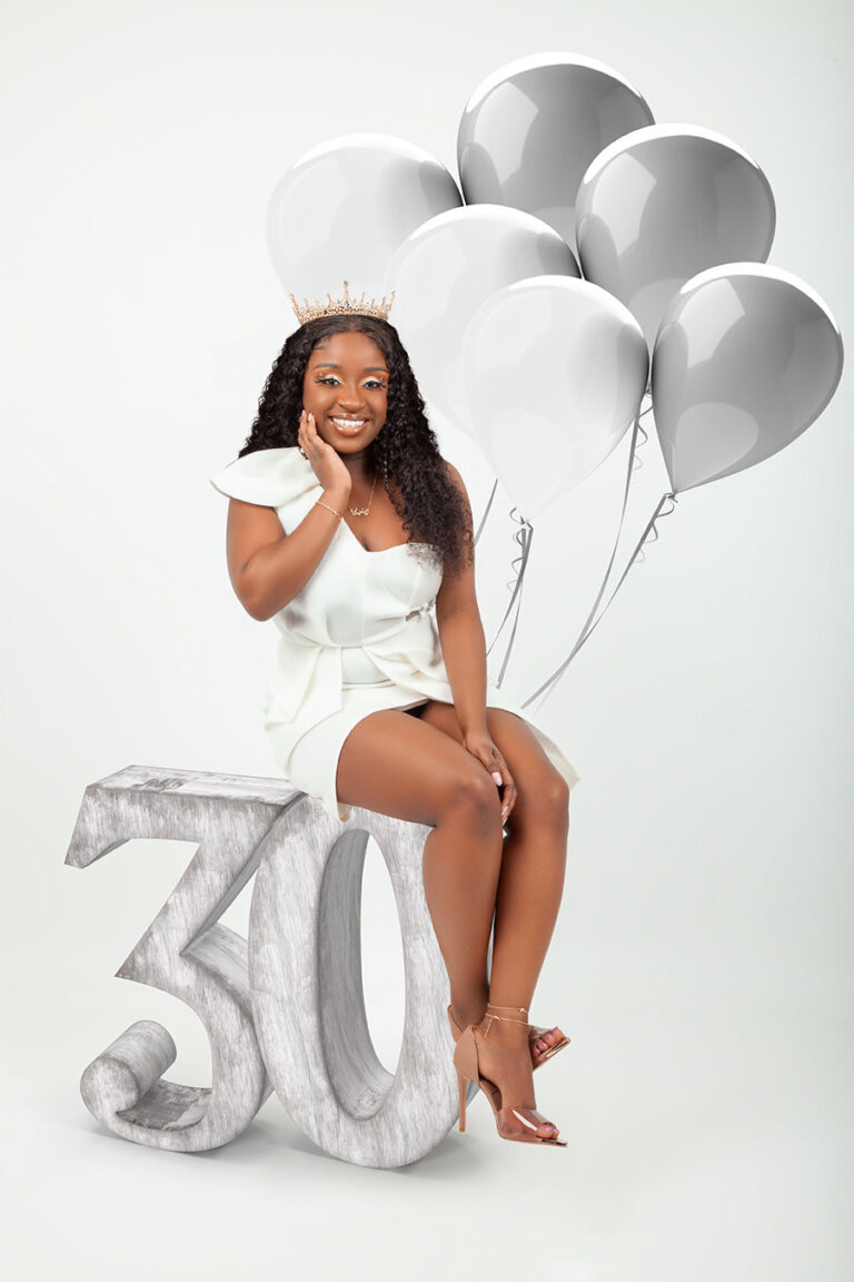Solo editorial birthday portrait NYC