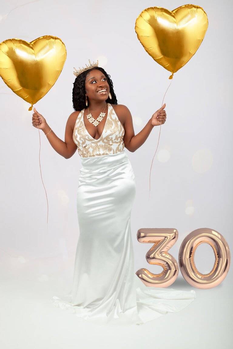 NYC birthday photoshoot editorial portrait